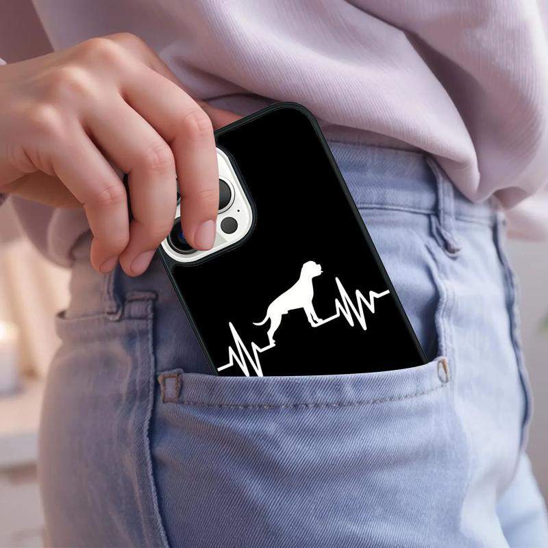 Cute Boxer Dog Phone Case For IPhone 18 17 Air 15 16e 14 13 Pro Max Coque 12 11 Pro Max PLUS cover