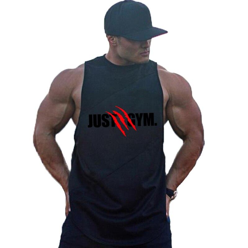 Muscleguys Мужские майки для фитнеса с принтом, спортивная майка без рукавов, футболка для бодибилдинга, хлопковая одежда для спортзала, мужские жилеты для тренировок