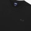 FILA Sweatshirts Unisex Black Crew Neck Moderate Regular FS2POG3101U-BLK