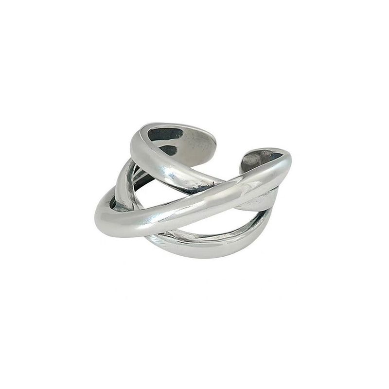 Good Things Become Double Zhang Jiani Jiangxi Rings of the Same Style Ring Silver Opening Adjustable Non-Fading Fashion New Arrival Female
