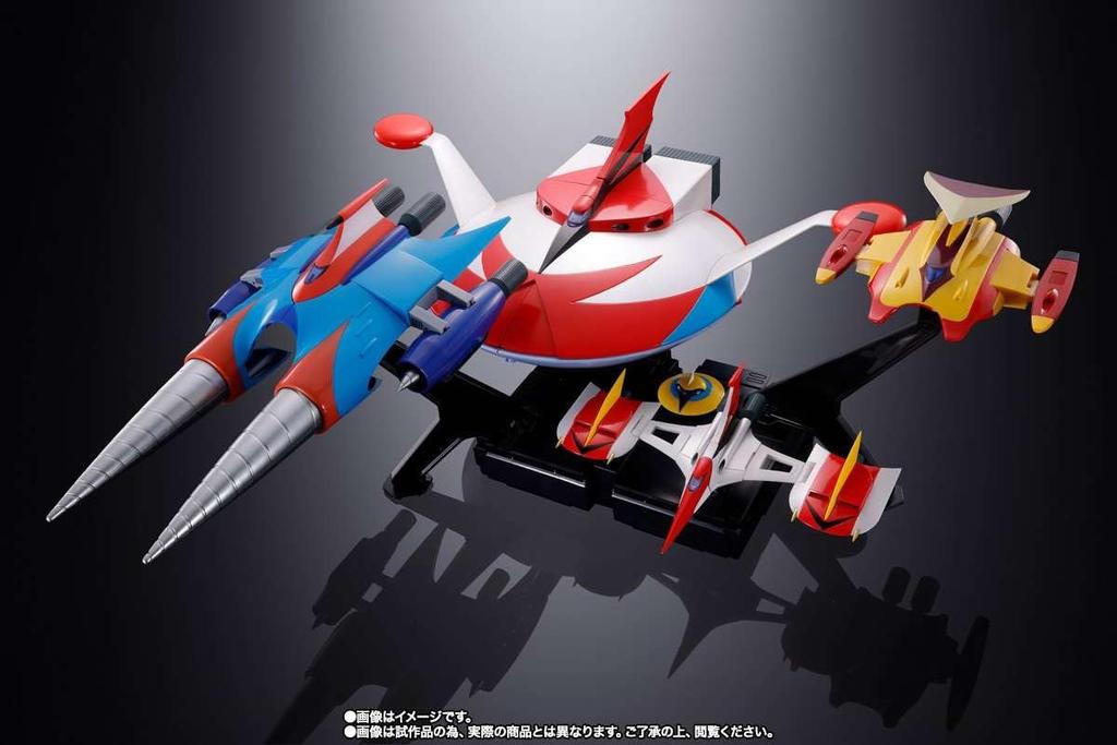 Bandai Chogokin Damashii Spacer Full Set DC Anime Colors GX-76X3