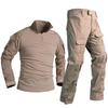 Тактический костюм Tactical Frog с камуфляжем CP «Питон» для улицы - Облегающий крой, износостойкий тренировочный комплект