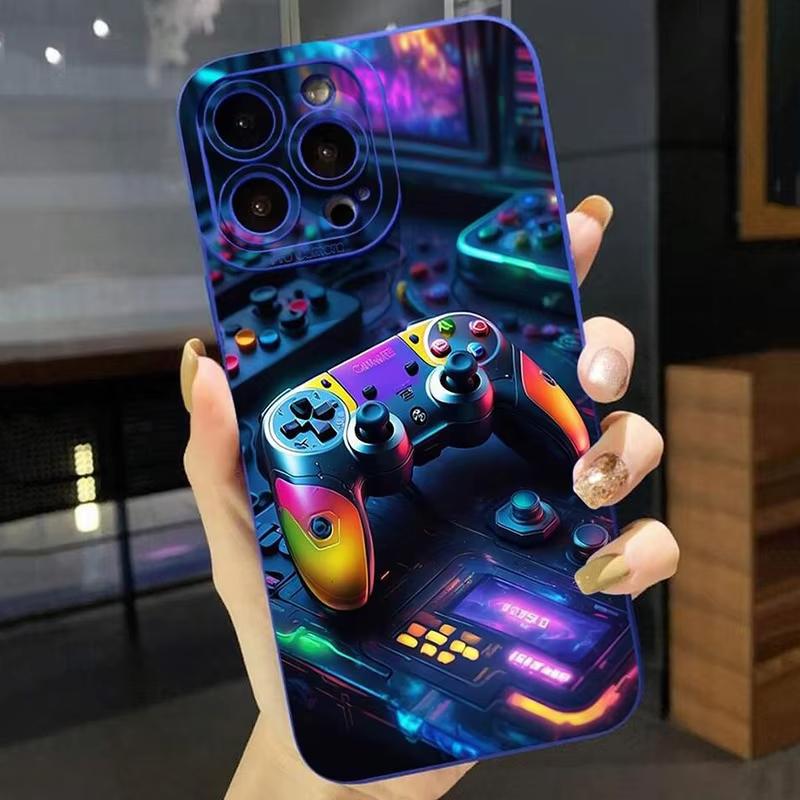 Красочный чехол-геймпад для телефона Samsung Galaxy S26 Ultra S25 S24 S23 S22 Plus S20 S21 FE A16 A35 A55 5G Ударопрочная задняя крышка