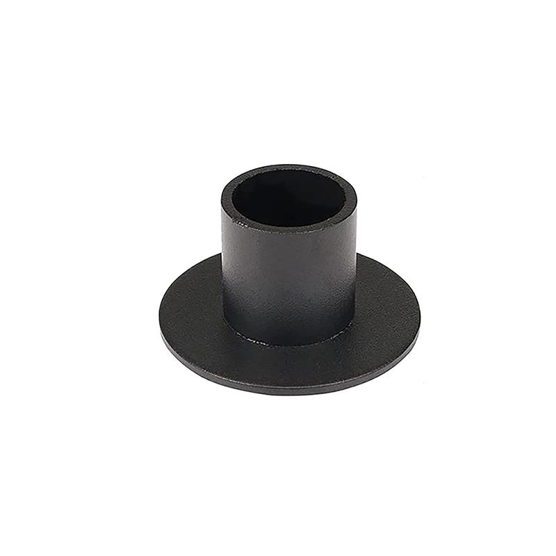 1/4/6Pcs Matte Black Party Iron Elegance Tables Decor Wedding Centerpieces Round Candlestick Holder Candle Holder