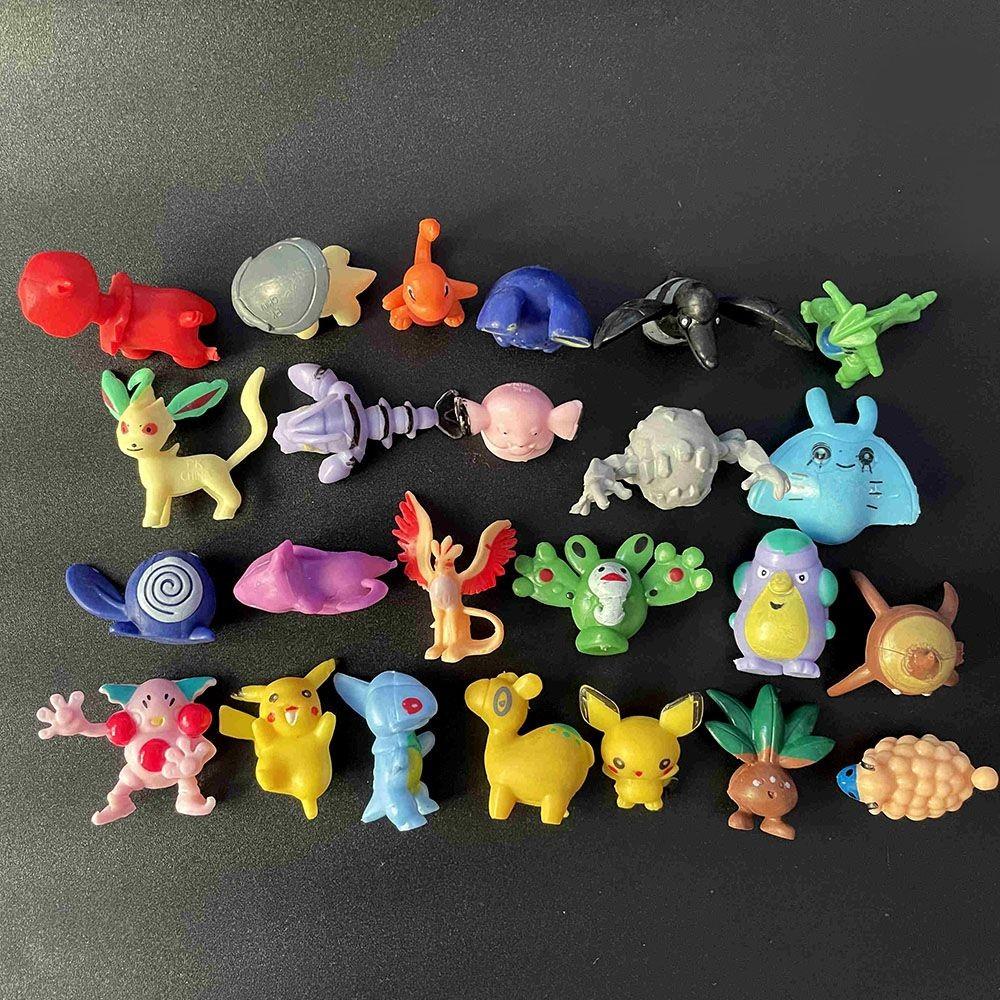 24 шт. Очаровательные Мини-Фигурки Pokemon Go Случайные Жемчужные Новые Для Коллекции Игрушек Детей