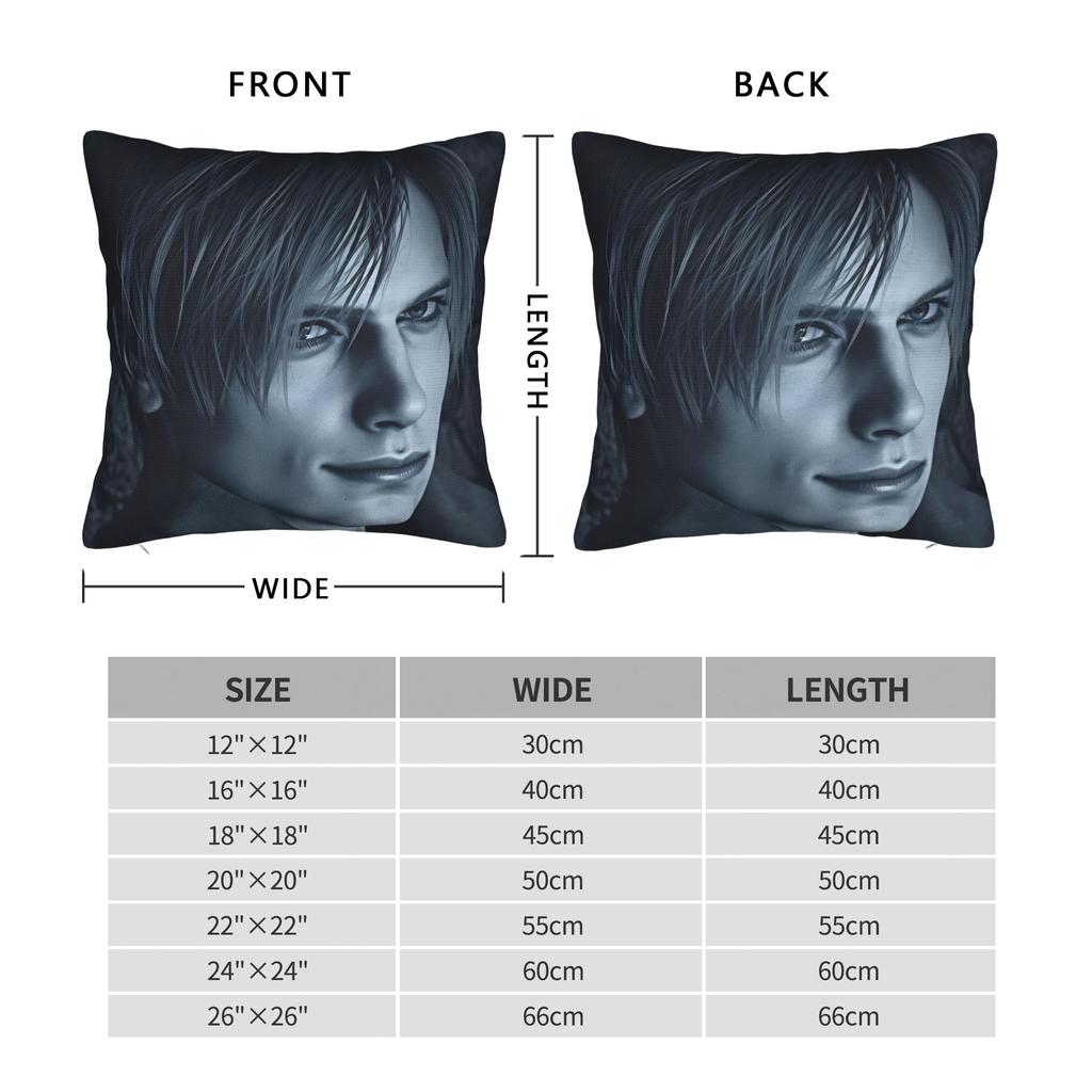 Pillow Cover Leon Kennedy Morden Pillow Case For Living Room Chair Pillowcases