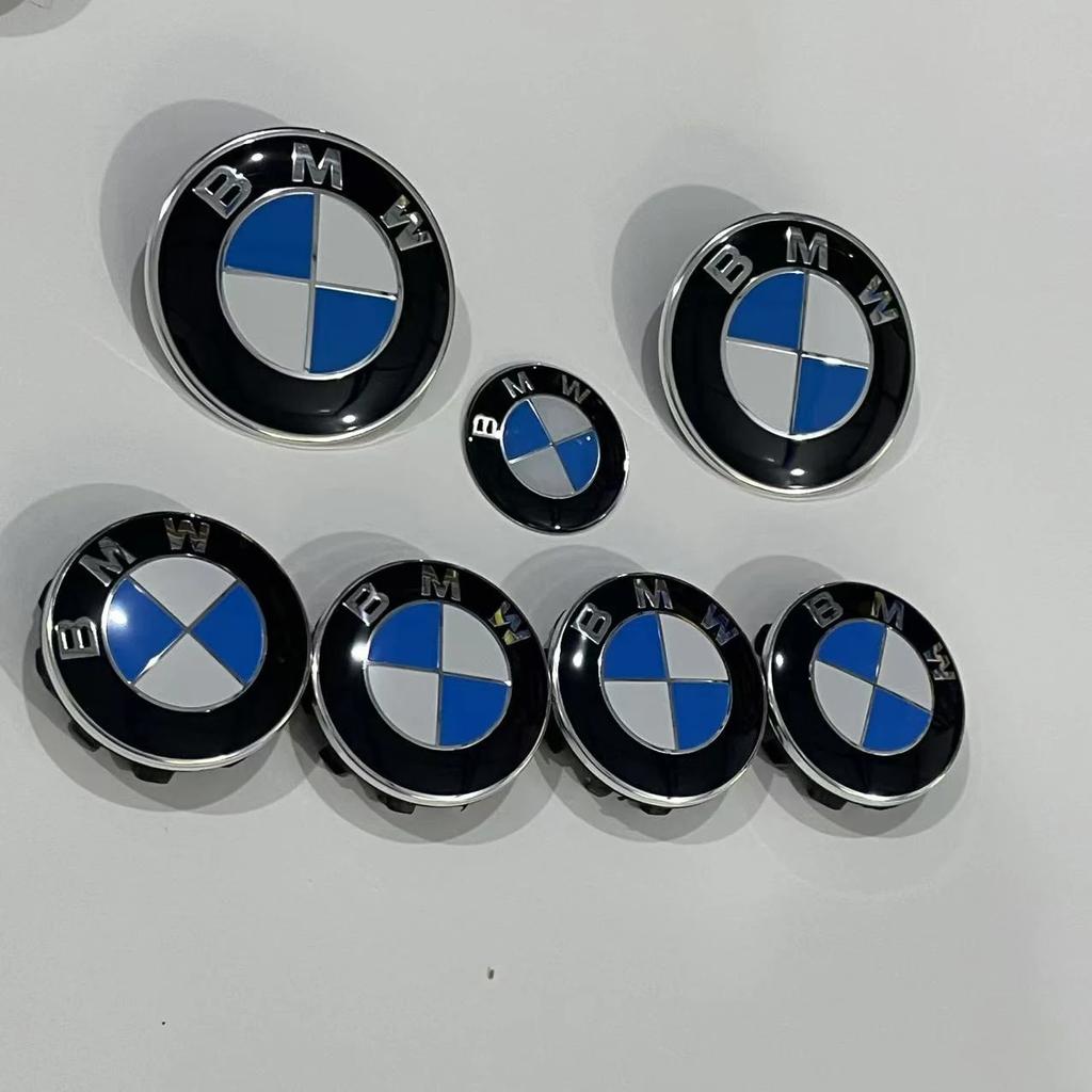 Для BMW M Для BMW 7 шт. Значок Логотип 3D Колпачки центральных отверстий колес Подходят E36 E46 E53 E90 E60 E93 E87 G01 G20 E30 X1 X3 X5 X6 X7 F30 F20 Аксессуары
