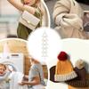 Vertical Hat Storage Rack 4/6 Hooks Hanging Hat Organizer Fashion Hat Display Holder  Household