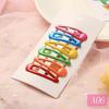 1Set Cute Candy Colors Dripping Hairpins BB Clip Girls Children Hair Clip Pin Barrette Accessories Women Kids Hairgrip Headdress