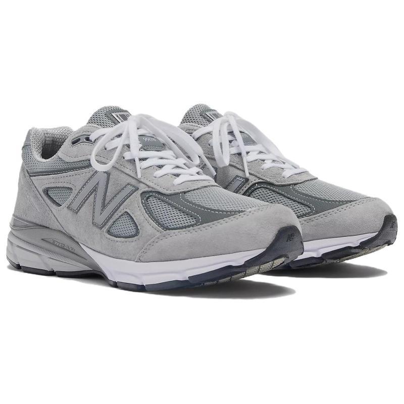 New Balance 990v4 Сделано в США Серые Серебристые Кроссовки U990GR4