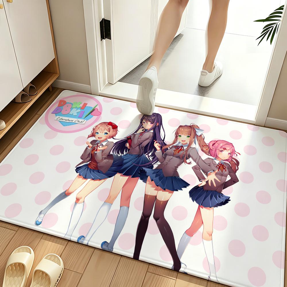 Игровой коврик D-Doki D-Doki Мягкий фланелевый коврик для пола Подходит для прихожих, гостиных, спален и ванных комнат