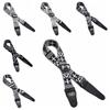 Black and White Guitar Strap Adjustable Acoustic Guitar Strap Electric Guitar Belt  Instrument
