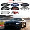 12,5 см Автомобильная наклейка-логотип на решетку переднего капота для Mondeo mk4 Focus mk2 mk3 S-MAX Kuga Ranger Fiesta mk7 Стайлинг