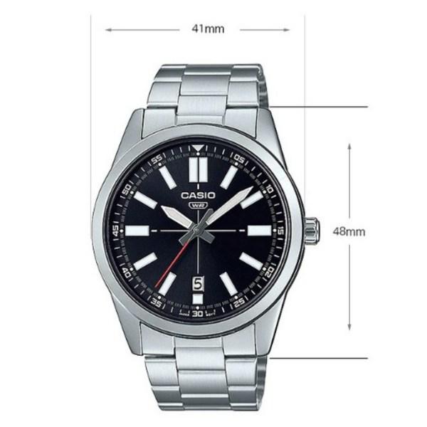 Casio Мужские металлические часы MTP-VD02D