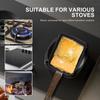 Rectangle Tamagoyaki Pan Iron Nonstick Japanese Omelette Pan With Spatula Sponge Multifunctional Egg Roll Pan for Kitchen