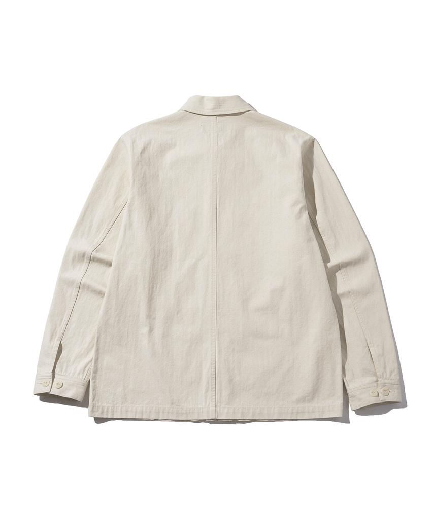 Рабочая куртка Discus Athletic French Work Jacket, цвет экрю