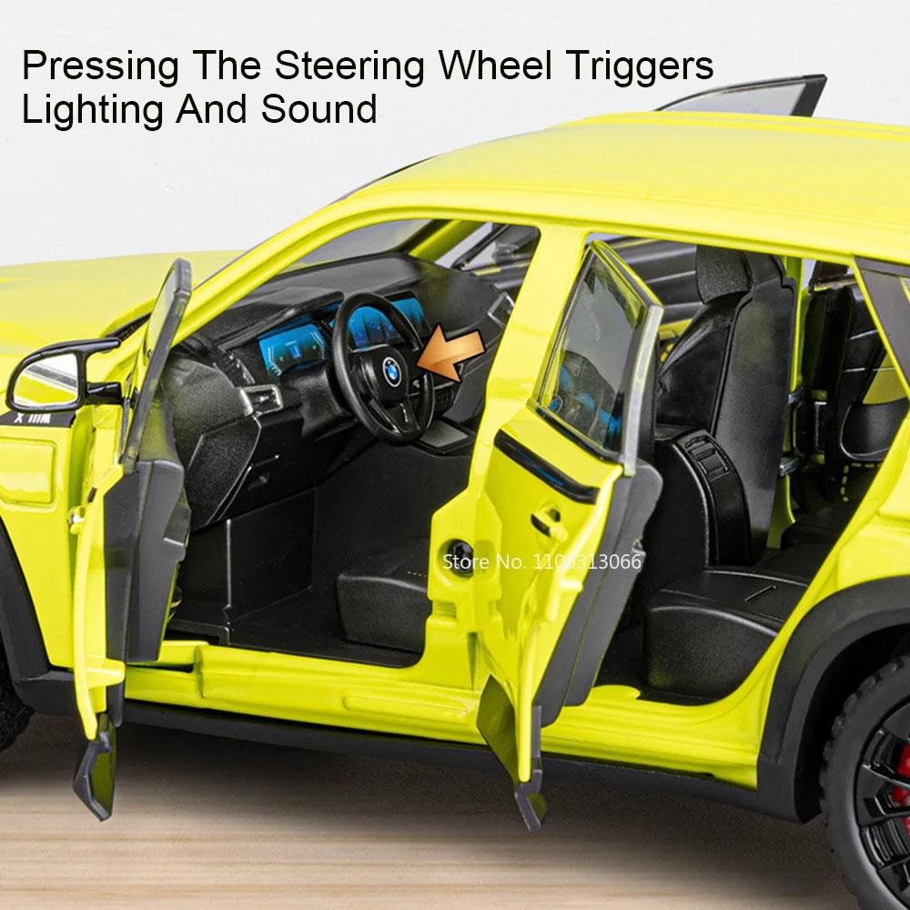 1:24 Хм 7 Моделей Сплав Машина Литой Миниатюрные Игрушки 6 Открывающихся Дверей Звук Свет Инерционные Машинки Подарки на День Рождения для Взрослого Друга