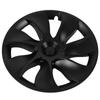4 шт. 19-дюймовые колпаки ступицы колеса, матовые черные, полностью обернутые, защитная накладка на обод, высокопрочная замена для