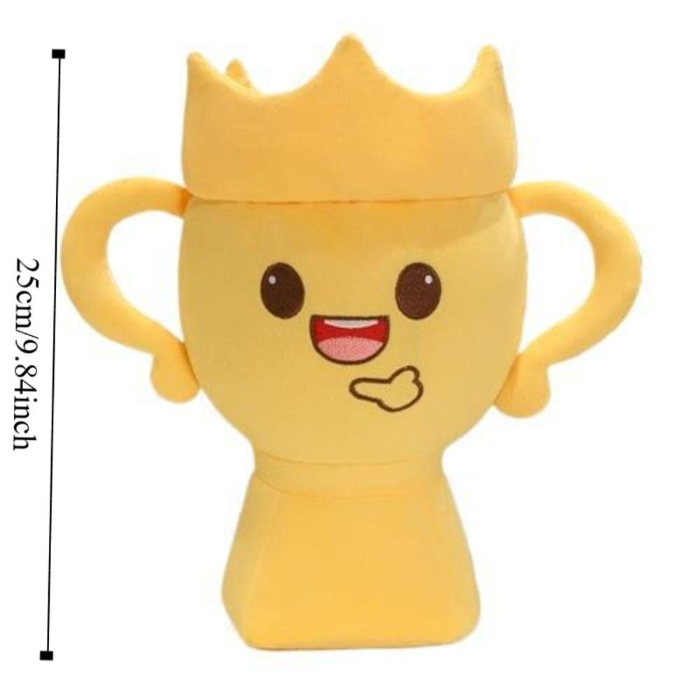 Victory Trophy Champion Trophy Plush Toys PP Cotton Victory Championship Plush Toys  Home Decor