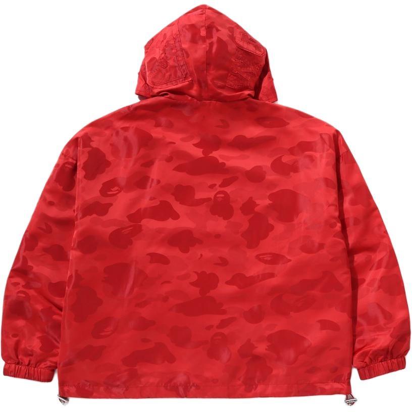 Bape Мужская куртка на молнии с камуфляжным принтом и акулой 1L30-140-301