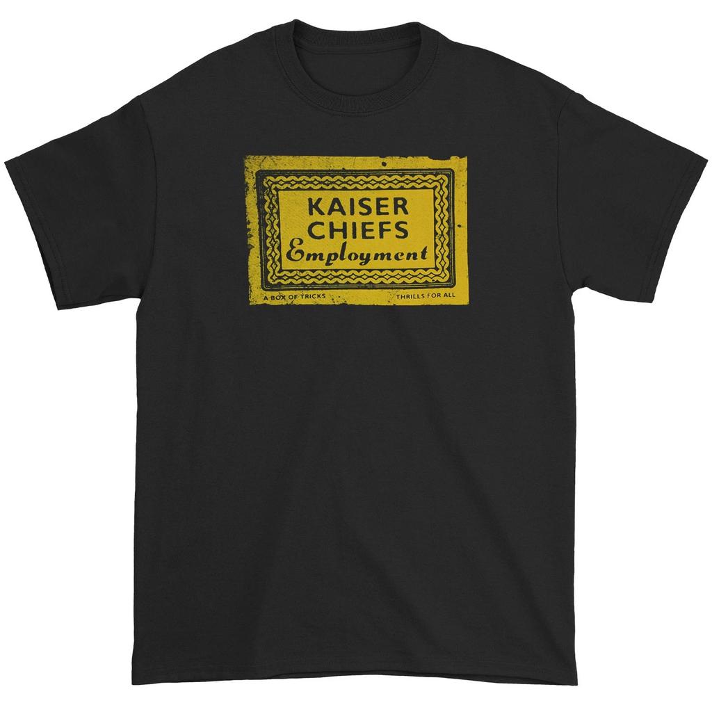 Мужская футболка Kaiser Chiefs Employment A Box Of Tricks Thrills For All Маленький размер