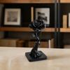 3D Черная Роза Декоративное Украшение для Домашней Полки Стола