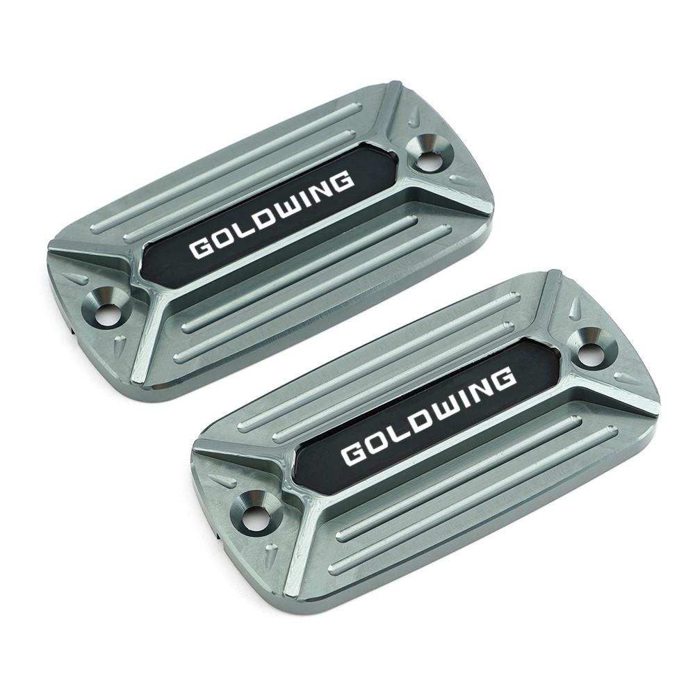 Для Honda Goldwing 1800 1500 GL1800 GL1500 VTX 2010-2018 передняя крышка бачка тормозной жидкости, крышка бака мотоцикла с ЧПУ