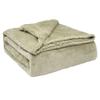 Sherpa Canape Couverture Polaire 130x160cm, Épaisse Warm Plaid Blanket Briebe - Taupe 93485