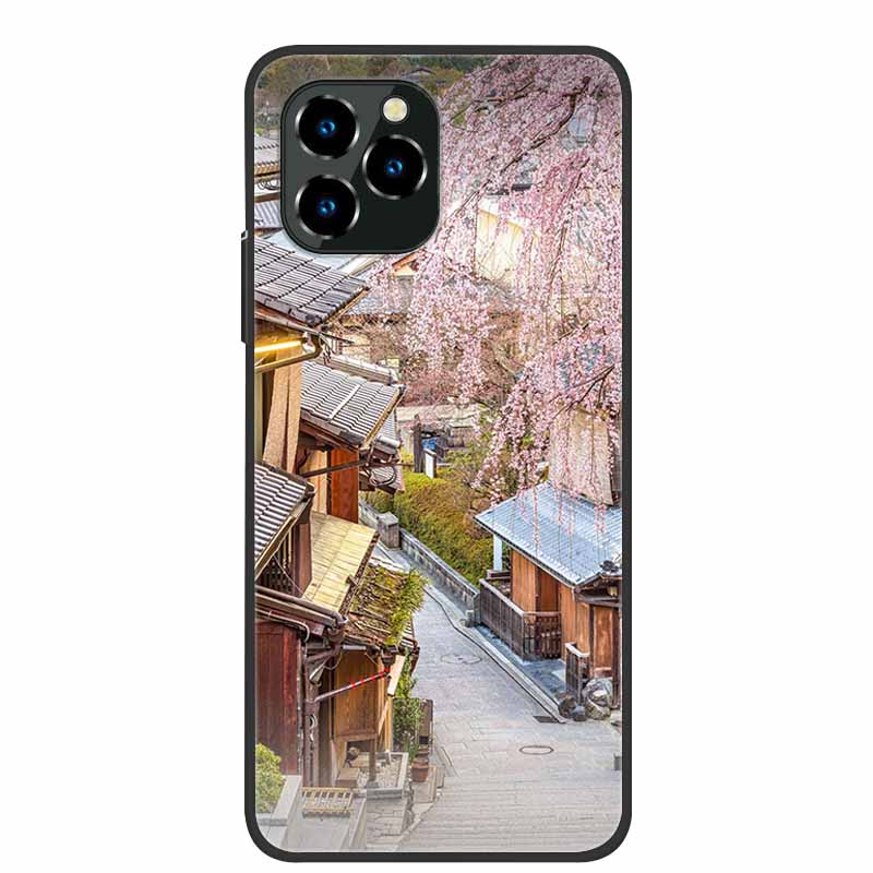 Phone Case For Oukitel C21 Pro Christmas Silicone TPU Soft Cover For Oukitel C21 Pro Coque Protector Bumper OukitelC21 Elk Funda