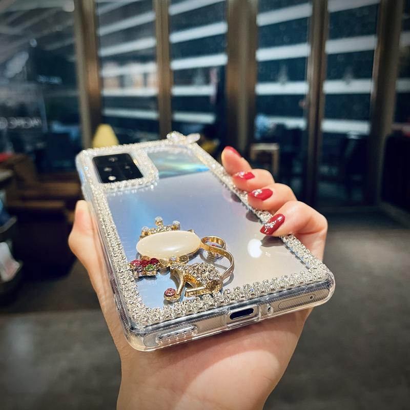 Роскошный блестящий чехол для телефона ручной работы с бриллиантами для Samsung S20 S21 S22 S23 Ultra S10e S10 S9 S8 Plus Note 20 10 Pro 9 8 A21s A31