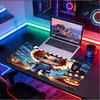 Custom Name Personalized Bride of Chucky Pattern Mousepad, Laptop PC Desk Mat, Decorative Desk Mat for Home Keyboard Pad Gift