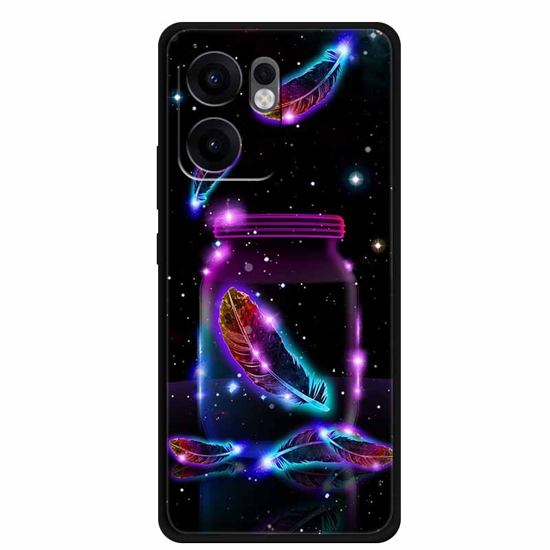 Чехол для телефона OPPO Reno 14F 5G, противоударный, черный, силиконовый, ТПУ, мягкая задняя крышка, чехол для OPPO Reno 13F 4G 5G, чехол 13 F 14 F Coque