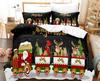 Christmas Quilt Cover Bedding Set Duvet Comforter Pillow Case Twin Queen King Double Full Single 3Pcs Bedroom Decor Women Gift