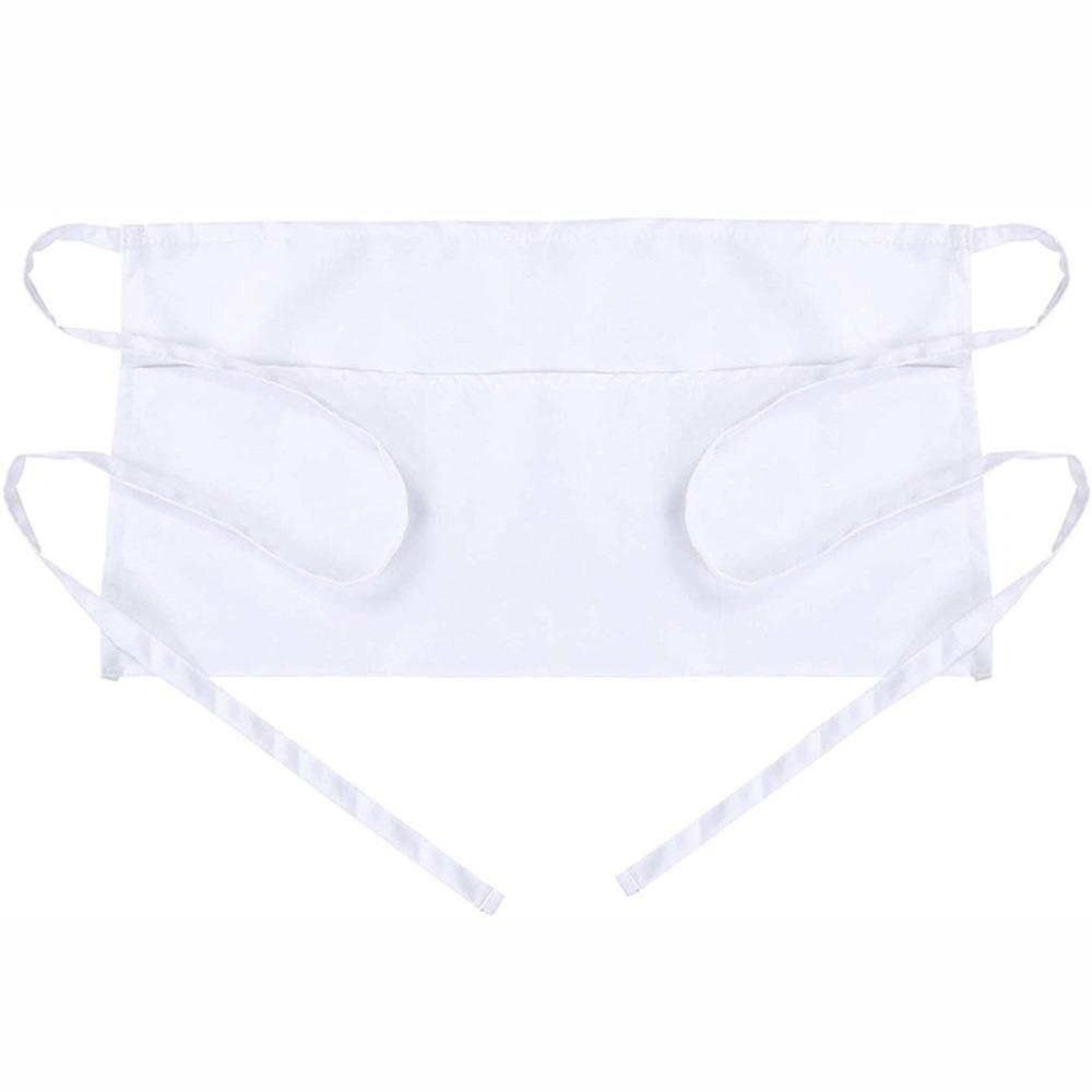 Unisex Waist Apron Polyester Waiter Half Waist Apron New Half Apron Hairdresser