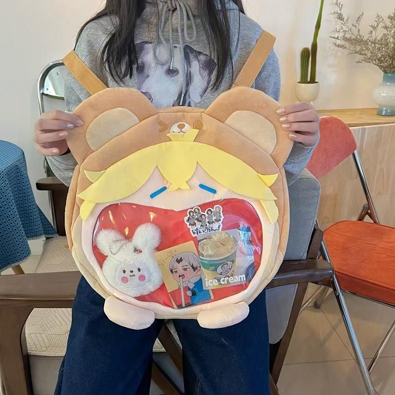 Hatsune Miku Anime Itabag: Cute Plush Doll Backpack for Students