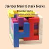 Деревянный Магический Кубик: Развивающие числовые пазлы для тренировки мозга и увлекательных задач