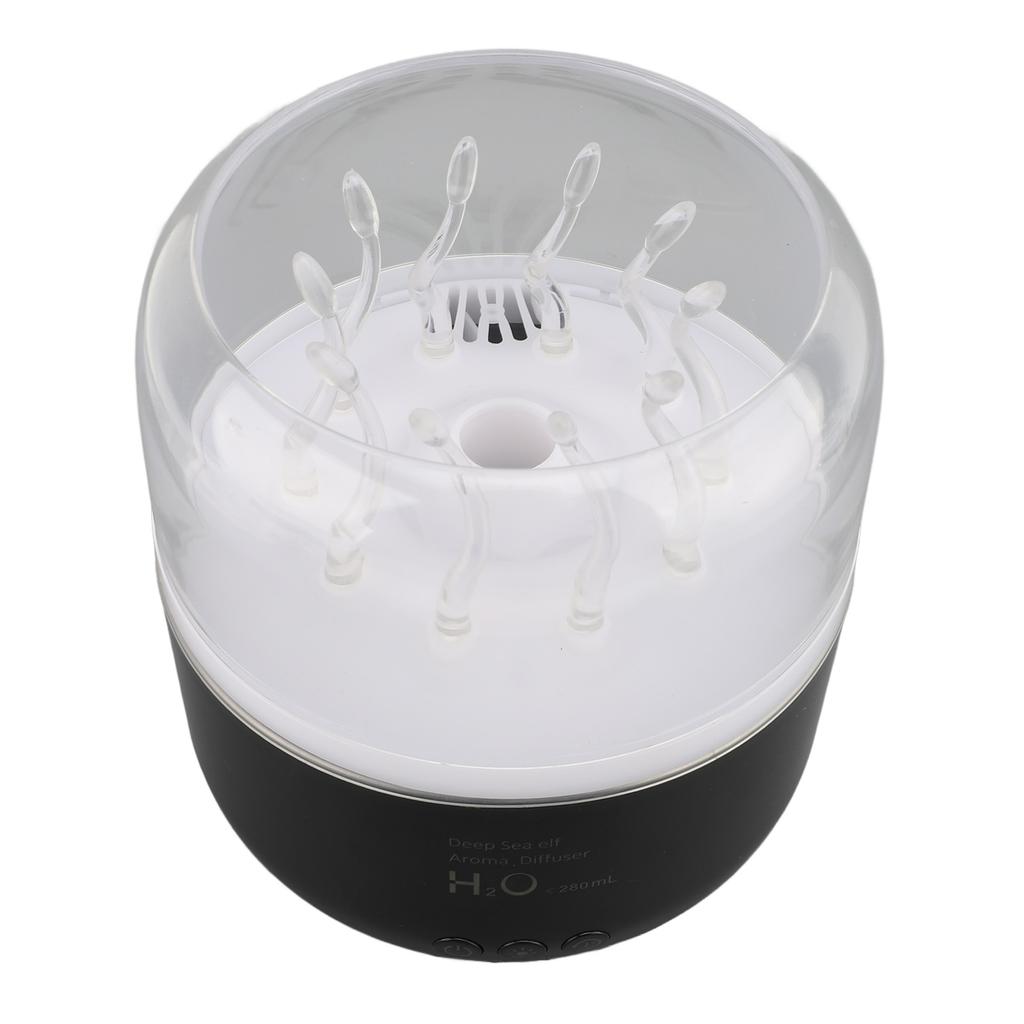 Диффузор эфирных масел 280 мл, цветной рассеянный свет с таймером, автоматическое отключение, ароматерапия