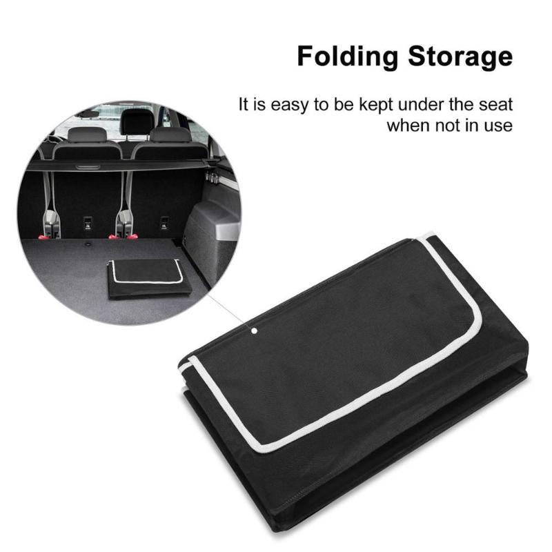 Органайзер для багажника автомобиля, сумка для хранения на заднем сиденье, вместительная, многофункциональная, из ткани Оксфорд, органайзеры для спинки автомобильного сиденья, аксессуары для салона автомобиля