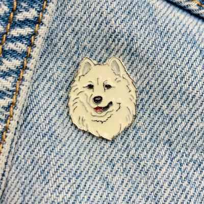 Новая эмалированная булавка для немецкой овчарки, булавка для домашнего животного, подарок на день рождения, 1 шт.