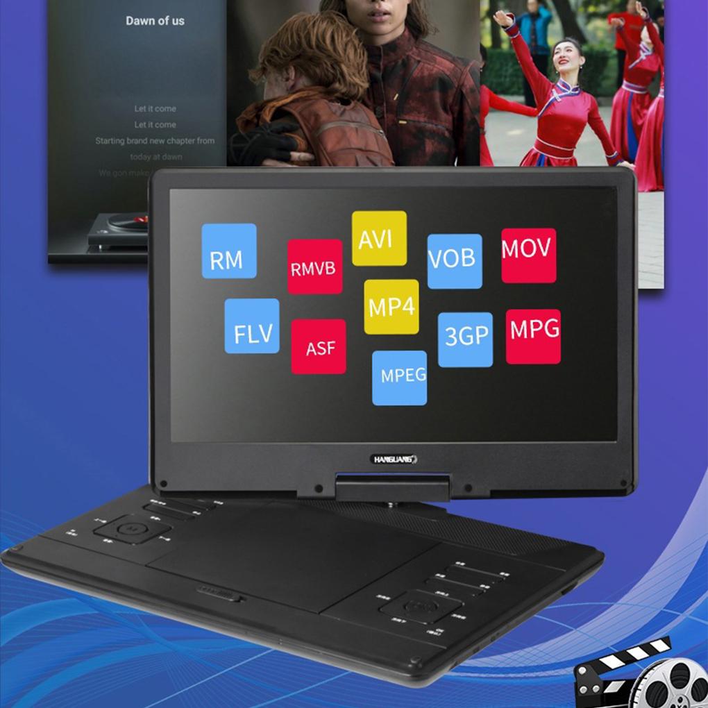 Smart DVD Player Ultra High Definition Mobile Player Mobile Phone Cast WiFi Internet Supports USB Flash Drive Clockwise Rotation