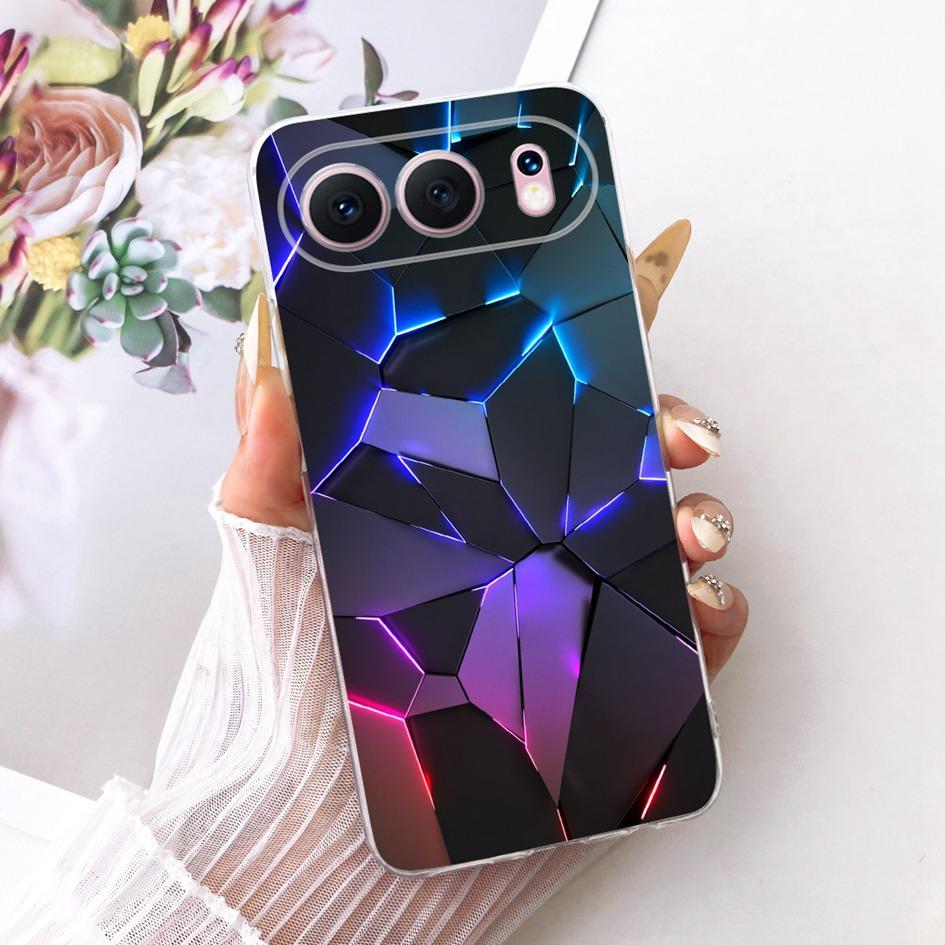 6.55" Чехол для Honor 500 5G Модный Цветок Бант Мягкий Тонкий Силиконовый Чехол для Телефона Для Honor 500 Pro Funda MEY-AN00 Honor500 Capa
