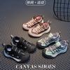 Boys' Sports Shoes Spring and Autumn 2025 New Single Shoes Elastic Cloth Breathable Children's Shoes Dad Shoes Casual Versatile