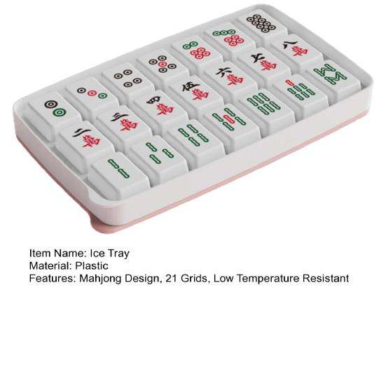 DIY без запаха креативная устойчивая к низким температурам форма для приготовления льда Маджонг форма для ледяного шара