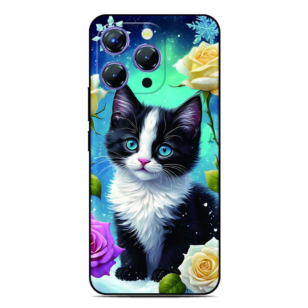 Picture Kitten Phone Case For Oukitel C69 C3 C2 C68 C62 C61 C57s C57 C58 P1 C1 Pro C59 C53 C51 C50 C38 C36 C35 C21 WP50 Cover