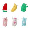 Watermelon Banana Animal Stationery Bag Plush Korean Style Pencil Case  Children