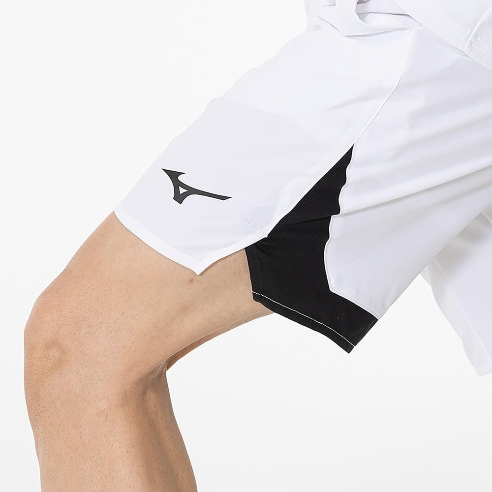 Теннис Бадминтон Игра Половина Официально Сертифицировано Ассоциацией Бадминтона Японии XS [Mizuno] Брюки, Брюки, Унисекс, 62JBB022, Белый,