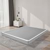 Box Spring, Queen Size Bed Frame with Washable Fabric Cloth, Heavy Duty Metal Frame for Queen Bed, 130 mm Mattress Foundation, 1587.57 kg Max Weight
