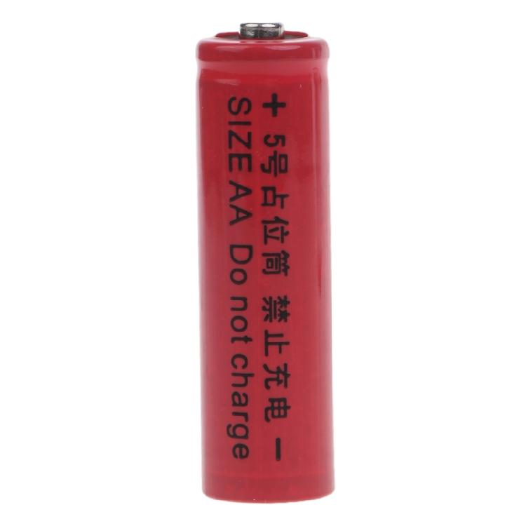 AA Dummy Fake Battery Setup для корпуса батареек AA LR6 AM3 Размер Заполнитель для батареек Цилиндр