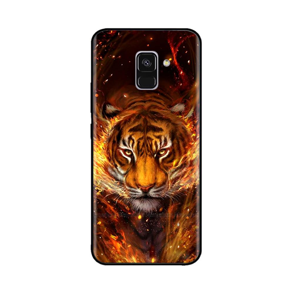 Чехол для Samsung Galaxy A8 2018 Мягкий ТПУ Задняя крышка телефона Для Samsung A8 Plus 2018 A730 Чехол GalaxyA8 A 8 Силиконовый бампер Coque