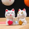 Fortune Cute Cat Miniature Landscape Ornaments Garden Bonsai Decorations